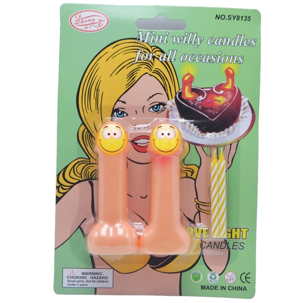 Mini Willy Candles
