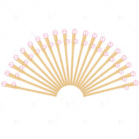 50 Pack Penis Straws
